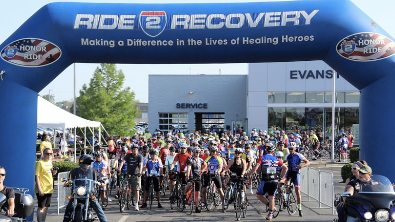 Ride 2 Recovery” For Veterans Concludes At AT&T Stadium